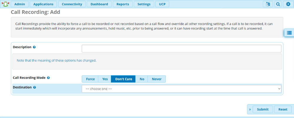 Add Call Recording Add Call Recording